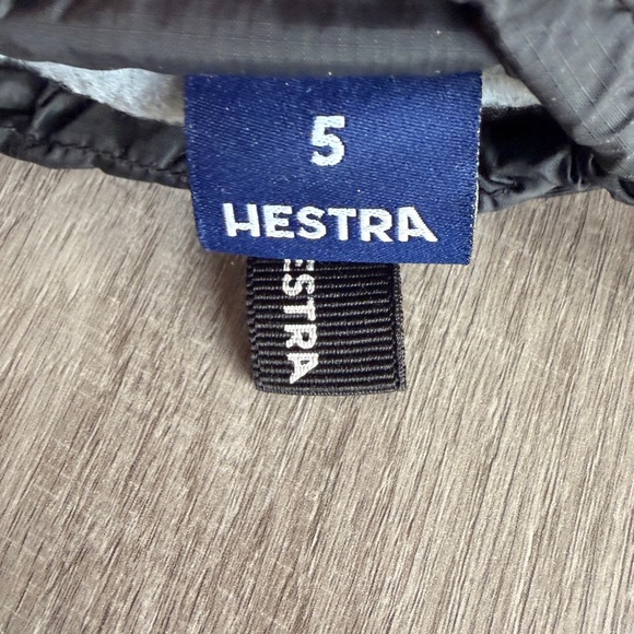 Hestra Insulated Ski Mittens | Leather Palm | Black | Size 5 - Picture 6 of 7